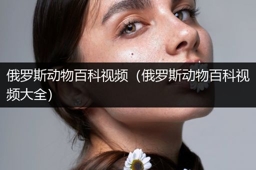 俄罗斯动物百科视频（俄罗斯动物百科视频大全）