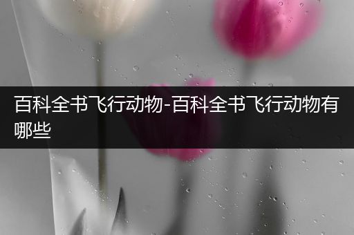 百科全书飞行动物-百科全书飞行动物有哪些