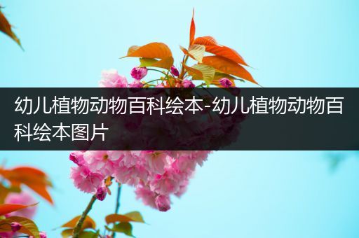 幼儿植物动物百科绘本-幼儿植物动物百科绘本图片