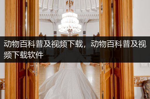 动物百科普及视频下载，动物百科普及视频下载软件