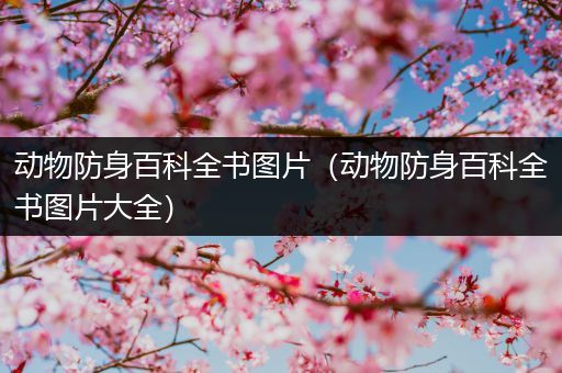 动物防身百科全书图片（动物防身百科全书图片大全）