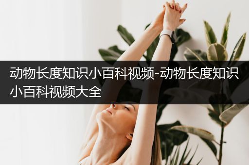 动物长度知识小百科视频-动物长度知识小百科视频大全