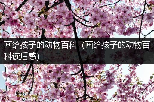 画给孩子的动物百科（画给孩子的动物百科读后感）