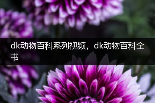 dk动物百科系列视频，dk动物百科全书