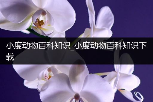 小度动物百科知识_小度动物百科知识下载