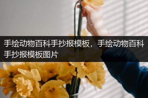 手绘动物百科手抄报模板，手绘动物百科手抄报模板图片