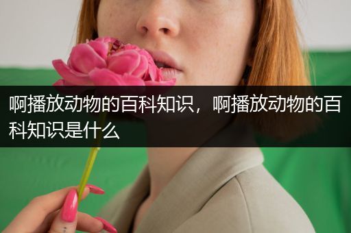 啊播放动物的百科知识，啊播放动物的百科知识是什么