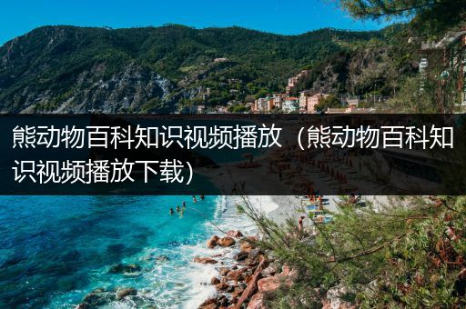 熊动物百科知识视频播放（熊动物百科知识视频播放下载）