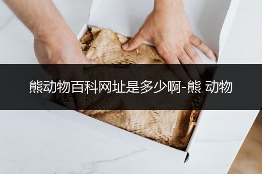 熊动物百科网址是多少啊-熊 动物