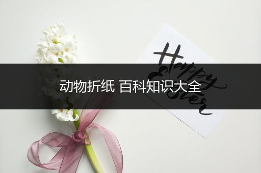 动物折纸 百科知识大全