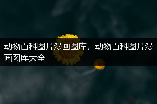 动物百科图片漫画图库，动物百科图片漫画图库大全