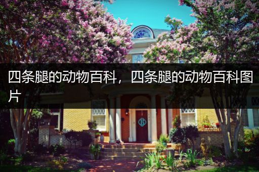 四条腿的动物百科，四条腿的动物百科图片