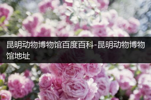 昆明动物博物馆百度百科-昆明动物博物馆地址