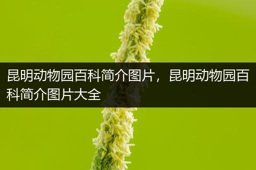昆明动物园百科简介图片，昆明动物园百科简介图片大全