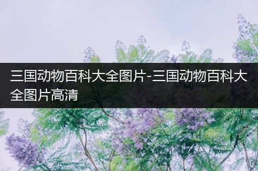 三国动物百科大全图片-三国动物百科大全图片高清