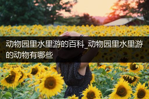 动物园里水里游的百科_动物园里水里游的动物有哪些