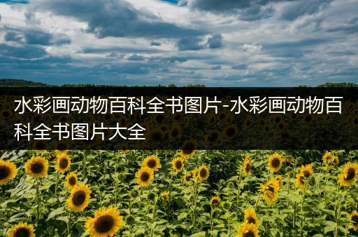 水彩画动物百科全书图片-水彩画动物百科全书图片大全