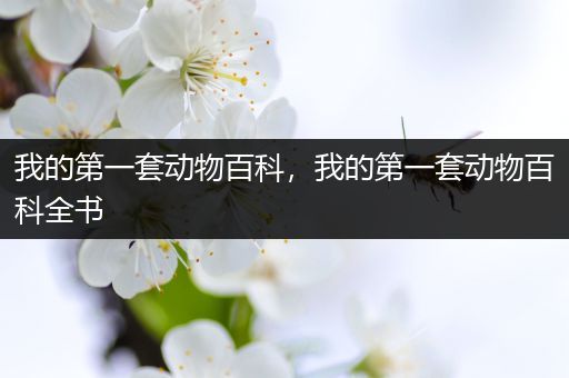我的第一套动物百科，我的第一套动物百科全书