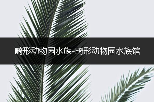 畸形动物园水族-畸形动物园水族馆