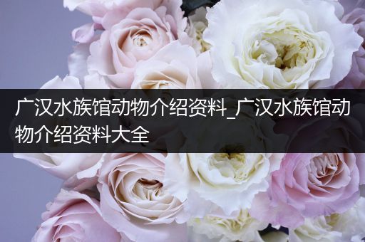 广汉水族馆动物介绍资料_广汉水族馆动物介绍资料大全