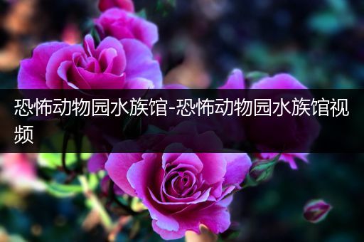 恐怖动物园水族馆-恐怖动物园水族馆视频