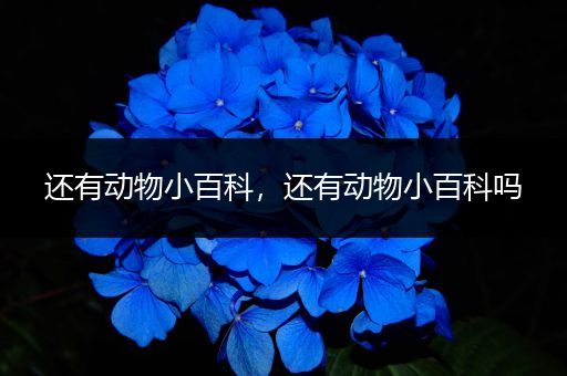 还有动物小百科，还有动物小百科吗
