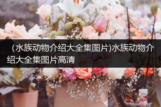 （水族动物介绍大全集图片)水族动物介绍大全集图片高清