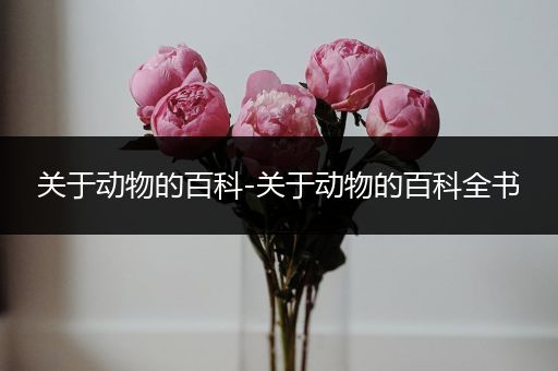 关于动物的百科-关于动物的百科全书