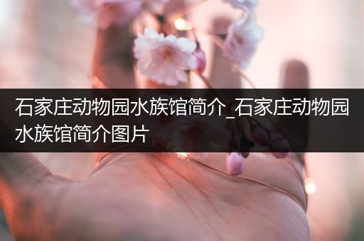 石家庄动物园水族馆简介_石家庄动物园水族馆简介图片