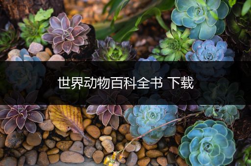 世界动物百科全书 下载