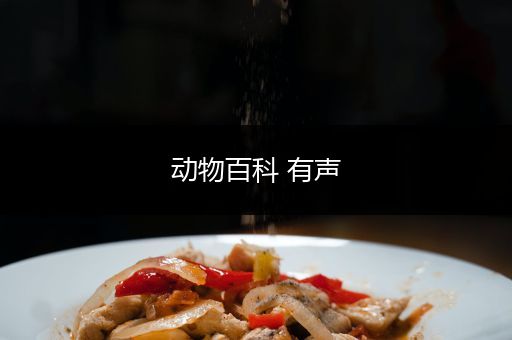 动物百科 有声