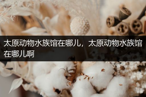 太原动物水族馆在哪儿，太原动物水族馆在哪儿啊