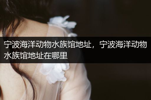 宁波海洋动物水族馆地址，宁波海洋动物水族馆地址在哪里