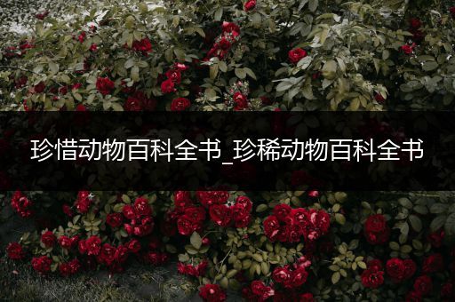 珍惜动物百科全书_珍稀动物百科全书