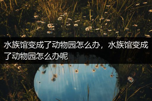 水族馆变成了动物园怎么办，水族馆变成了动物园怎么办呢