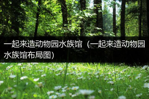 一起来造动物园水族馆（一起来造动物园水族馆布局图）
