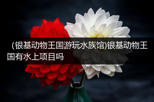 （银基动物王国游玩水族馆)银基动物王国有水上项目吗