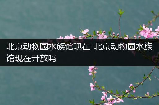 北京动物园水族馆现在-北京动物园水族馆现在开放吗