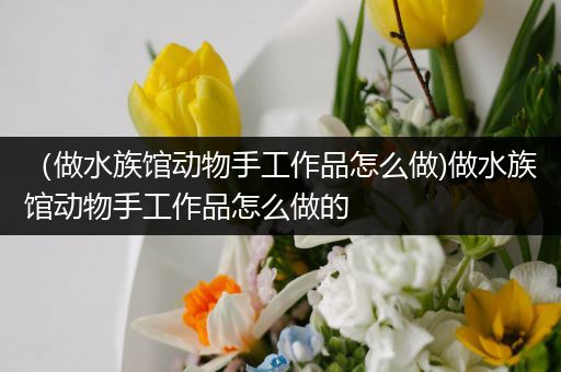 （做水族馆动物手工作品怎么做)做水族馆动物手工作品怎么做的