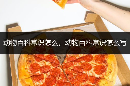 动物百科常识怎么，动物百科常识怎么写