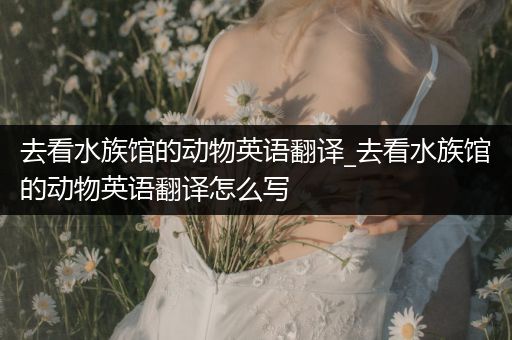 去看水族馆的动物英语翻译_去看水族馆的动物英语翻译怎么写