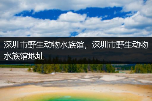 深圳市野生动物水族馆，深圳市野生动物水族馆地址