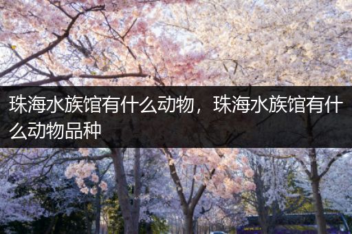 珠海水族馆有什么动物，珠海水族馆有什么动物品种
