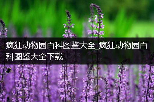疯狂动物园百科图鉴大全_疯狂动物园百科图鉴大全下载