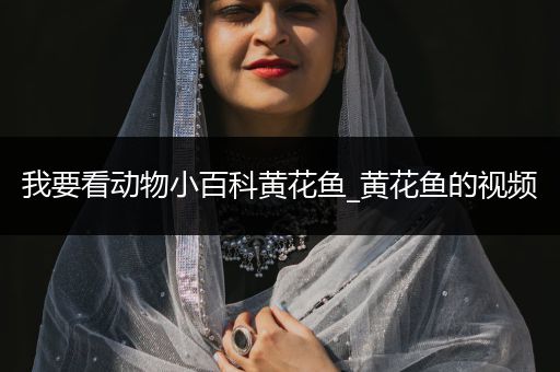 我要看动物小百科黄花鱼_黄花鱼的视频