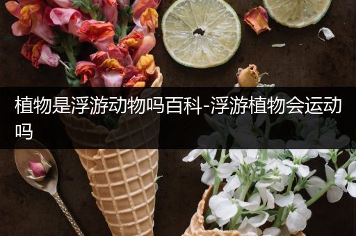 植物是浮游动物吗百科-浮游植物会运动吗