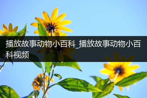 播放故事动物小百科_播放故事动物小百科视频