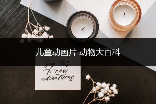 儿童动画片 动物大百科