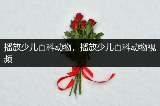 播放少儿百科动物，播放少儿百科动物视频